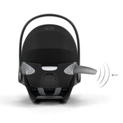 CYBEX Cloud T I-Size Sepia Black Babyschale -Bester Babyprodukte Geschäfte cyb 23 eu y180 cloudt sebl lsp impact print medium