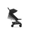 CYBEX Coya Chrome Matt Black Sepia Black -Bester Babyprodukte Geschäfte cyb 23 int excl us y270 coya sebl mabl recline steps