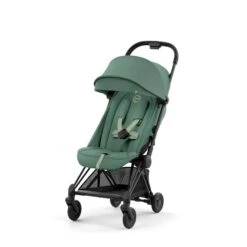 CYBEX Coya Chrome Matt Black Leaf Green -Bester Babyprodukte Geschäfte cyb 23 int y045 coya legr mabl sunvisor