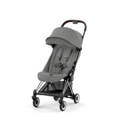 CYBEX Coya Chrome Dark Brown Mirage Grey -Bester Babyprodukte Geschäfte cyb 23 int y045 coya migr chbr sunvisor