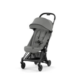 CYBEX Coya Chrome Matt Black Mirage Grey -Bester Babyprodukte Geschäfte cyb 23 int y045 coya migr mabl sunvisor