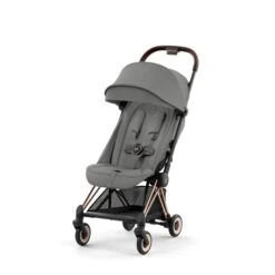 CYBEX Coya Rosegold Mirage Grey -Bester Babyprodukte Geschäfte cyb 23 int y045 coya migr rogo sunvisor