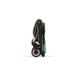 CYBEX Coya Rosegold Leaf Green -Bester Babyprodukte Geschäfte cyb 23 int y090 coya legr rogo fold