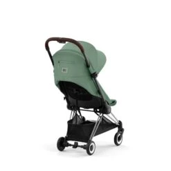 CYBEX Coya Chrome Dark Brown Leaf Green -Bester Babyprodukte Geschäfte cyb 23 int y225 coya chbr legr