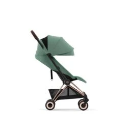 CYBEX Coya Rosegold Leaf Green -Bester Babyprodukte Geschäfte cyb 23 int y270 coya legr rogo canopy