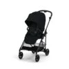 CYBEX Melio Buggy Moon Black Gestell In Carbon -Bester Babyprodukte Geschäfte cybex melio buggy moon black 1