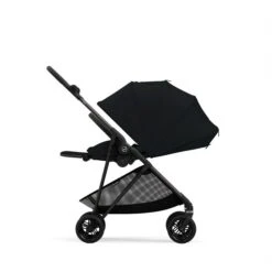 CYBEX Melio Buggy Moon Black Gestell In Carbon -Bester Babyprodukte Geschäfte cybex melio buggy moon black 3
