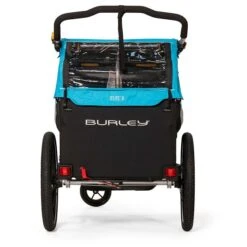 Burley D´Lite X Fahrradanhänger Aqua 2-Sitzer Mit Buggy-Funktion -Bester Babyprodukte Geschäfte dlite x rear webex