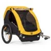 Burley Bee Fahrradanhänger Gelb 2-Sitzer -Bester Babyprodukte Geschäfte fahrrad kinder anhaenger burley bee yellow neu