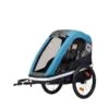 Hamax Avenida One Fahrradanhänger Petrol Blau Mit Federung - Inkl. Deichsel & Buggyrad -Bester Babyprodukte Geschäfte ham400014 avenida one petrolblue bicycle arm open gr 1