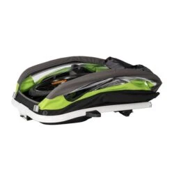 Hamax Traveller Fahrradanhänger Schwarz/Grau -Bester Babyprodukte Geschäfte ham40050 folded 2