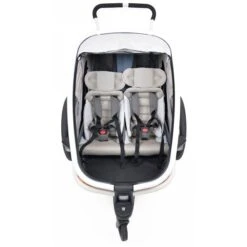 Hamax Outback Fahrradanhänger Navy Blau Inkl. Deichsel & Buggyrad -Bester Babyprodukte Geschäfte hamax outback feature comfort seats and solid frame 1