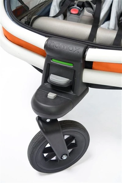 Hamax Outback One Fahrradanhänger Grün / Schwarz Inkl. Deichsel & Buggyrad 3 Hamax Outback One Fahrradanhänger Grün / Schwarz Inkl. Deichsel & Buggyrad