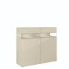 Hülsta Neo Highboard 2 Schubkästen Und 2 Türen Hochglanzlack Seidengrau -Bester Babyprodukte Geschäfte huelsta neo 134481f4
