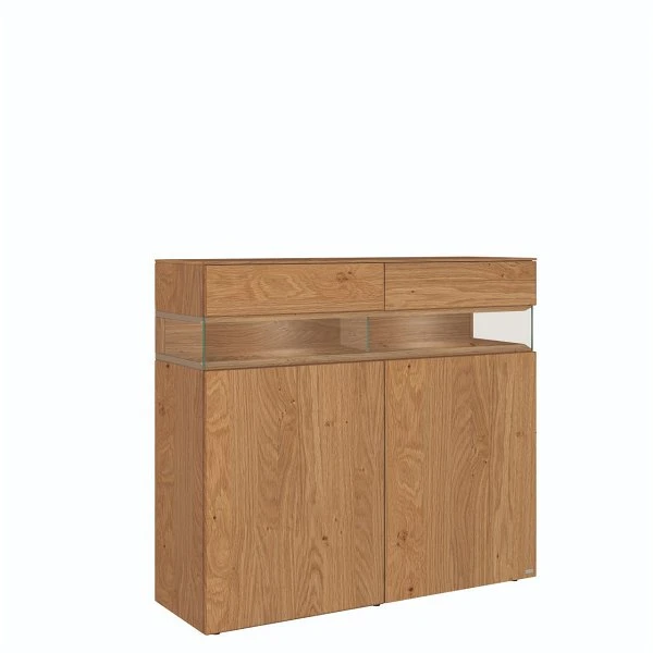 Hülsta Neo Highboard 2 Schubkästen Und 2 Türen Natureiche 3 Hülsta Neo Highboard 2 Schubkästen Und 2 Türen Natureiche