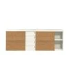 Now! Time By Hülsta Sideboard Mit Schiebetüren Natureiche/Lack-weiß -Bester Babyprodukte Geschäfte huelsta now time ntw14340 1041299f3