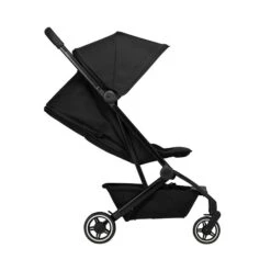 Joolz Aer+ Refined Black Buggy Inkl. Transporttasche -Bester Babyprodukte Geschäfte joolz aer seat 2nd position side view refined black