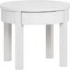 VOX Simple Kaffeetisch Hoch Weiß Ø80 Cm -Bester Babyprodukte Geschäfte kaffeetisch hoch weiss 1