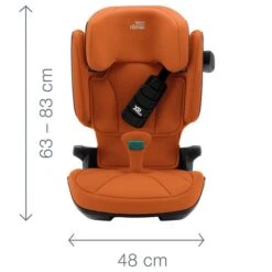 Britax Römer Kidfix I-Size Burgundy Red Kindersitz Gruppe ECE R 129 / I-Size -Bester Babyprodukte Geschäfte kidfix i size dimension images angle 03 3