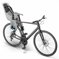 Thule RideAlong Lite Fahrradkindersitz Hellgrau Die Sichere Transportmöglichkeit -Bester Babyprodukte Geschäfte large thule ridealonglite lightgray onbike iso 100110