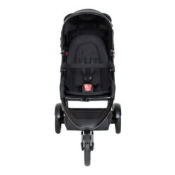 Phil&teds Dot Buggy Inklusive Sitzauflage Black -Bester Babyprodukte Geschäfte phil teds dot buggy in black colour front view 1