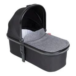 Phil&teds Snug Babywanne Inklusive Abdeckung Passt Zu Dot, Spot, Dash, Voyager V6 -Bester Babyprodukte Geschäfte phil teds snug carrycot in charcoal grey colour 1