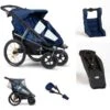 Tfk Velo 2 Fahrradanhänger Marine-schwarz Bundle Mit Deichsel & Zubehör -Bester Babyprodukte Geschäfte rs1385 t v2 s 334 scr zubehoer set tfvxqk3xshokpqya 1