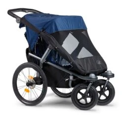 Tfk Velo 2 Fahrradanhänger Marine-schwarz | Mit Deichsel Und Kupplung -Bester Babyprodukte Geschäfte rs1403 t v2 s 334 moskitonetz scr
