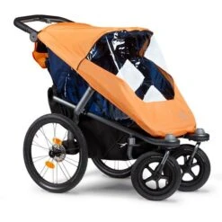 Tfk Velo 2 Fahrradanhänger Marine-schwarz | Mit Deichsel Und Kupplung -Bester Babyprodukte Geschäfte rs1407 t v2 s 334 wetterschutz scr