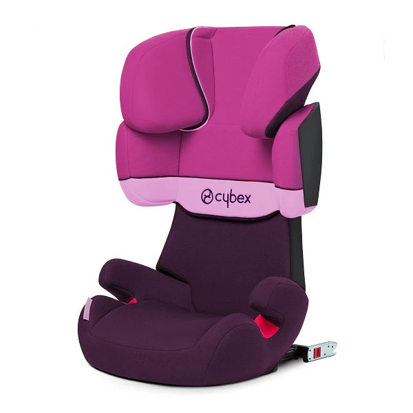 CYBEX Solution X-Fix Kindersitz Purple Rain Gruppe 2/3 3 CYBEX Solution X-Fix Kindersitz Purple Rain Gruppe 2/3