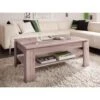 Trendteam Universal Couchtisch Eiche San Remo Dunkel
