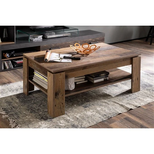 Trendteam Indy Couchtisch Old Wood 3 Trendteam Indy Couchtisch Old Wood