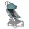 BABYZEN™ YOYO 6+ Textilset Aqua -Bester Babyprodukte Geschäfte yoyo 2 shadow 6 white frame 3 4 aqua web